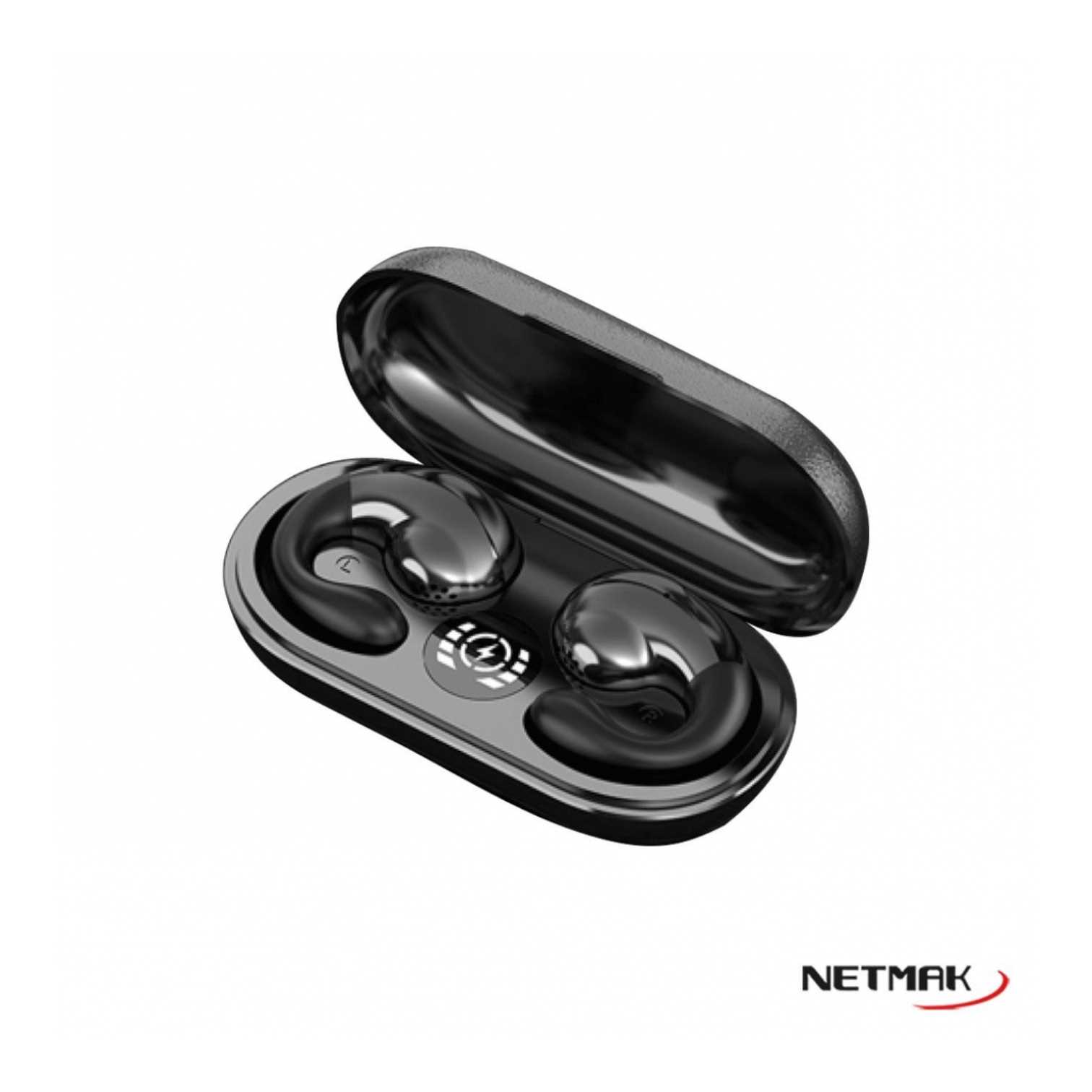 Auricular Inalambrico Deportivos Gym Clip-on Netmak (NM-FITER)
