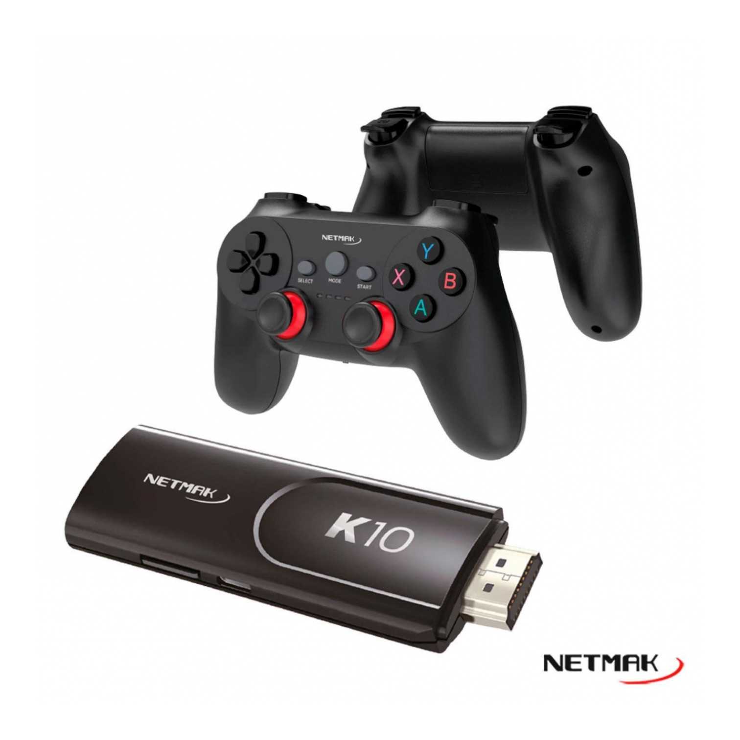 Mini Consola 4K Hdmi TV 40000 Juegos Netmak (NM-K10)