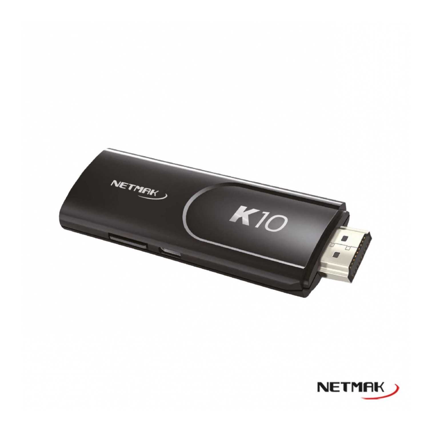 CONSOLA DE JUEGOS NETMAK NM-K10 C/2 JOY HDMI 4K 40000 JUEGOS NEGRO