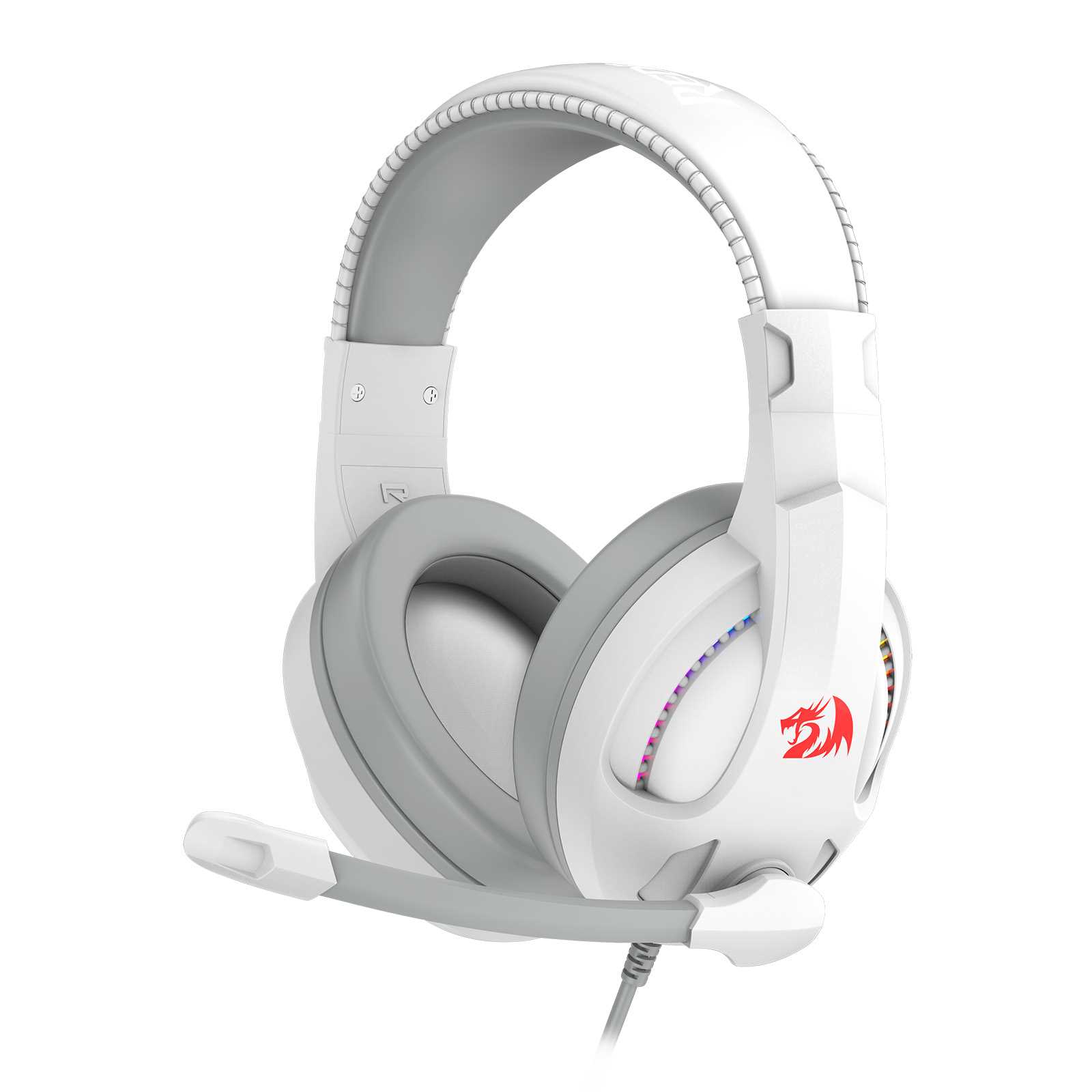 AURICULAR REDRAGON H211-RGB CRONUS WHITE