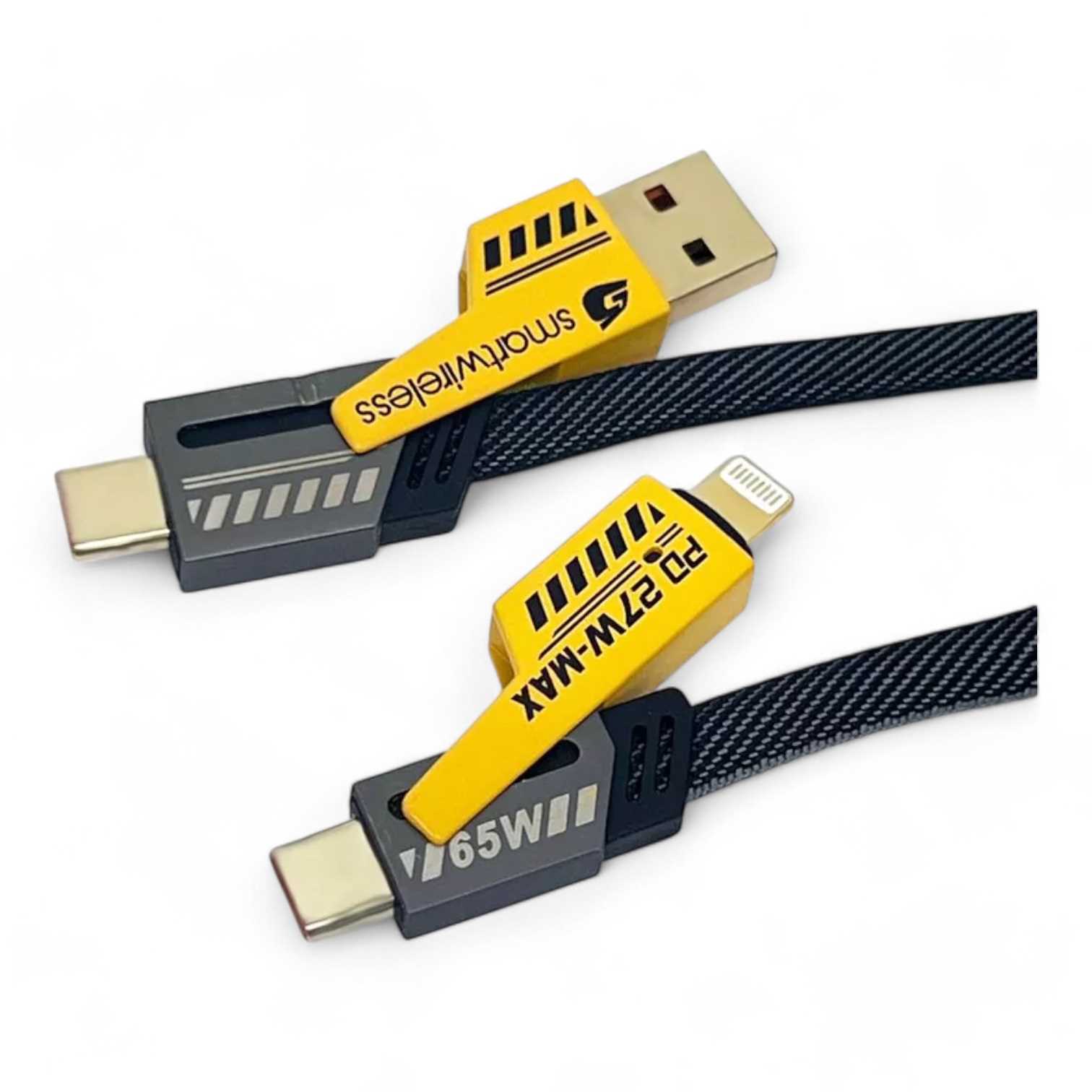 CABLE USB A TIPO C DINAX 65W (4 EN 1)