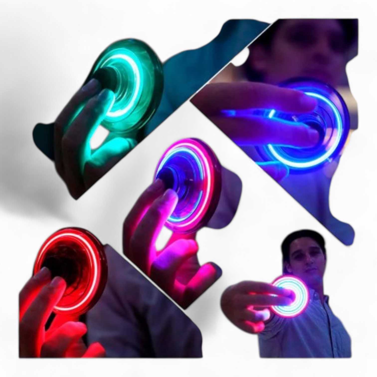 JUGUETE FLYING SPINNER C/LUCES RECARGABLE 898