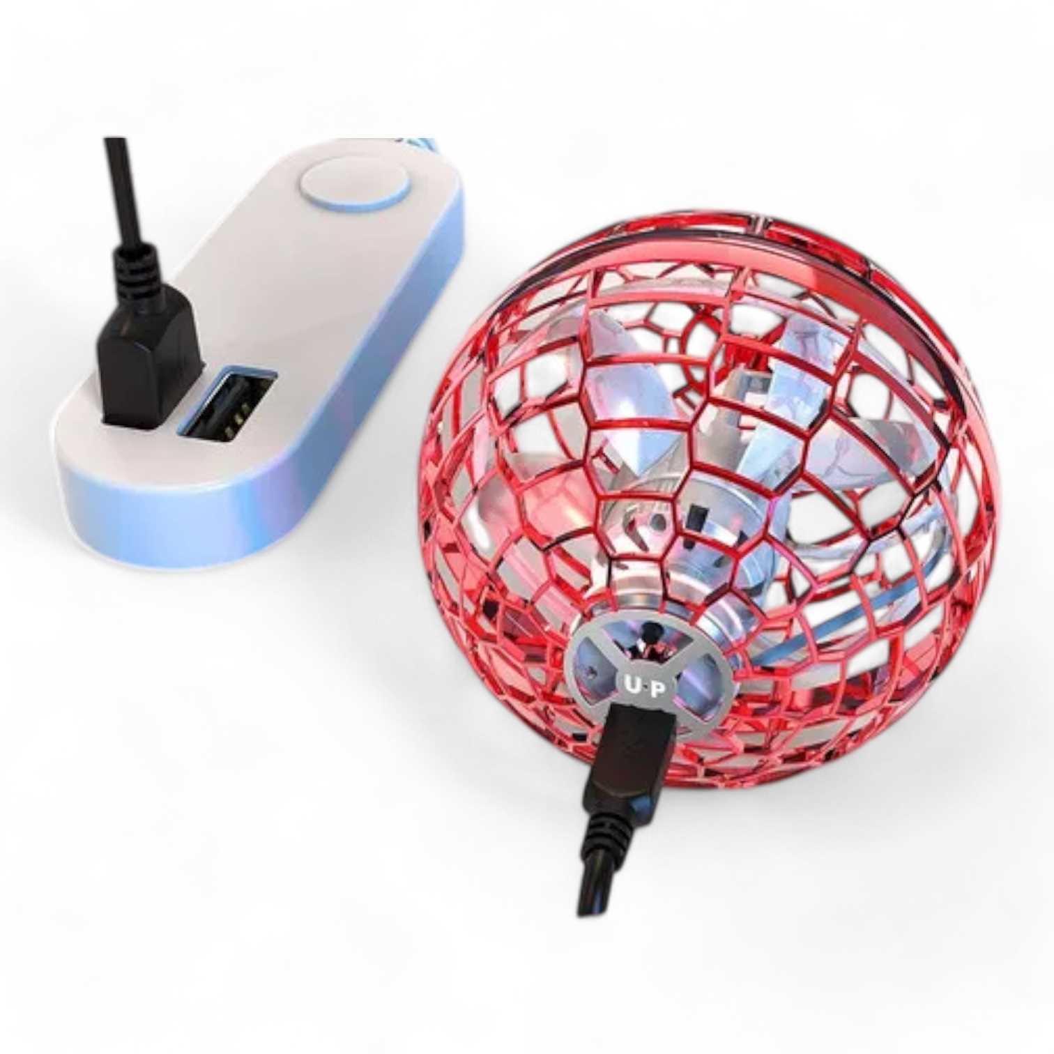 JUGUETE FLYING SPINNER C/LUCES RECARGABLE 918