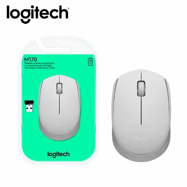 MOUSE LOGITECH INALAMBRICO M170 WHITE