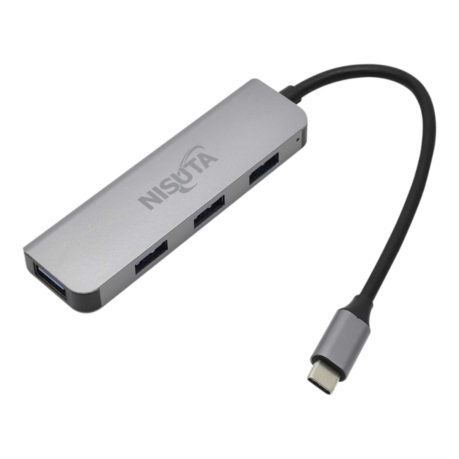 HUB USB 3.0 4 PUERTOS NISUTA NSUH045C