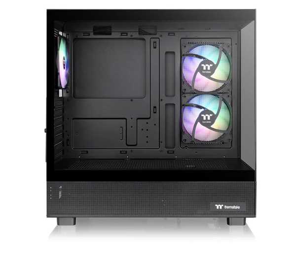 GABINETE THERMALTAKE V270 PLUS TG X2 FAN ARGB X3 BLACK