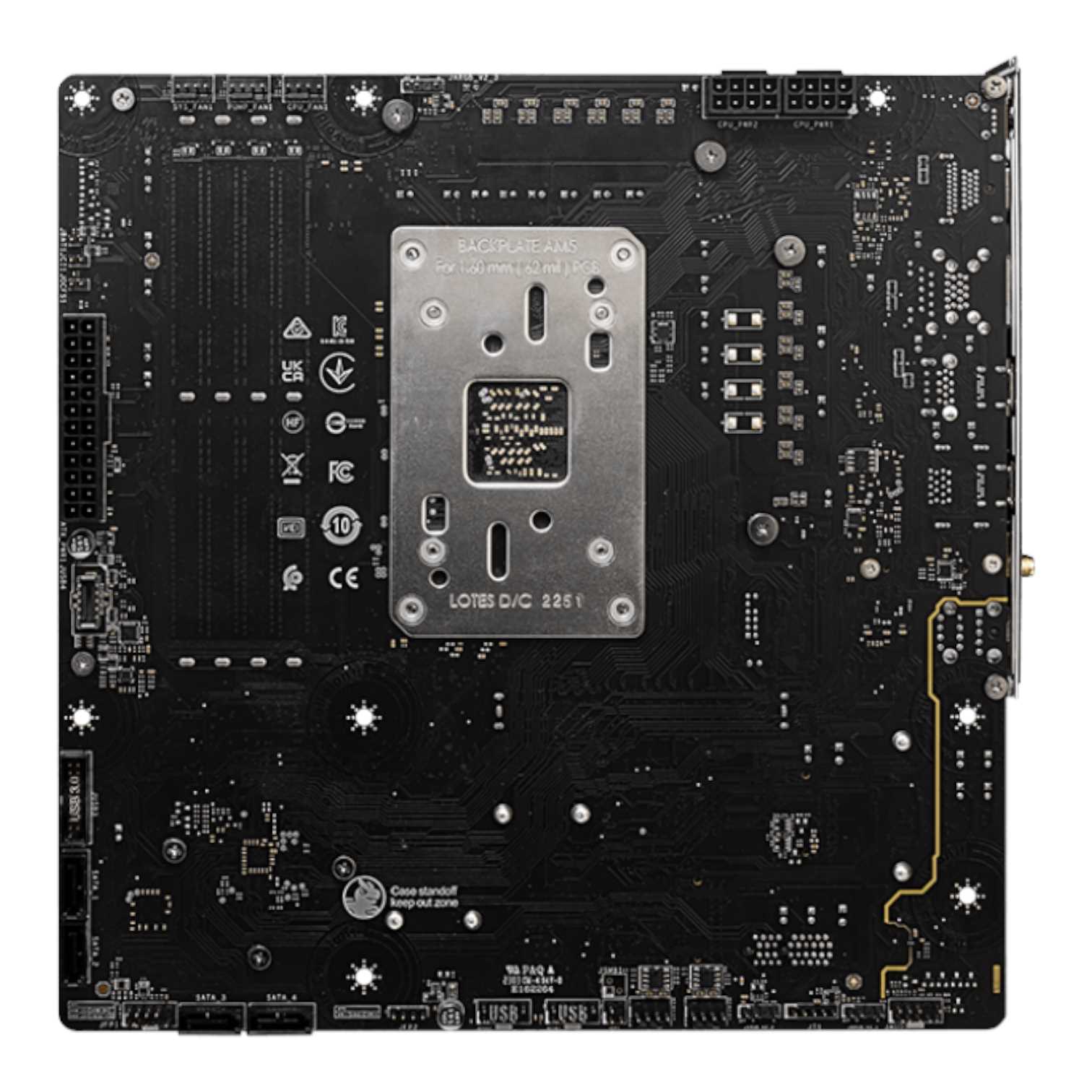 PLACA MADRE MSI B650M PZ AM5 DDR5 (BACK CONNECTORS)