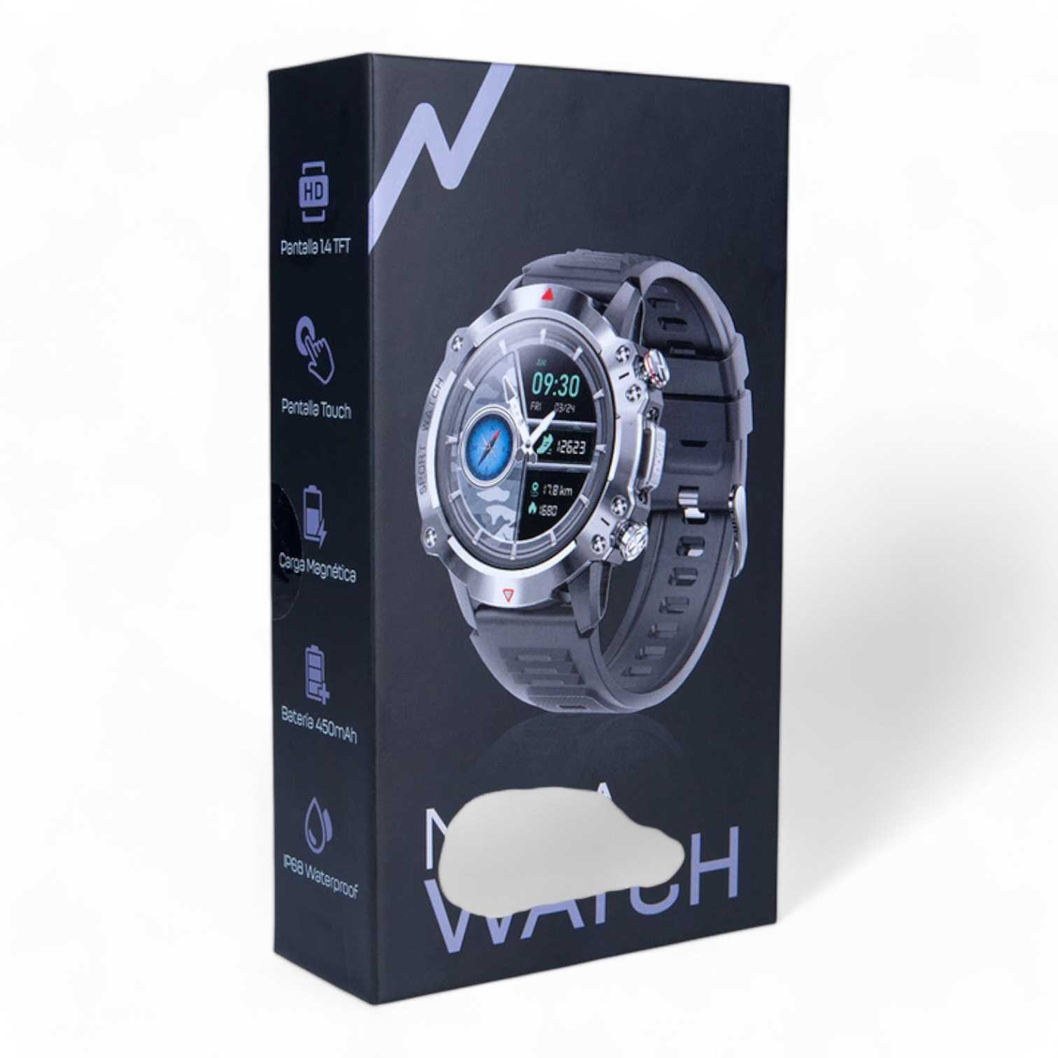 RELOJ SMARTWATCH NOGANET NG-SW20 AZUL CAMO