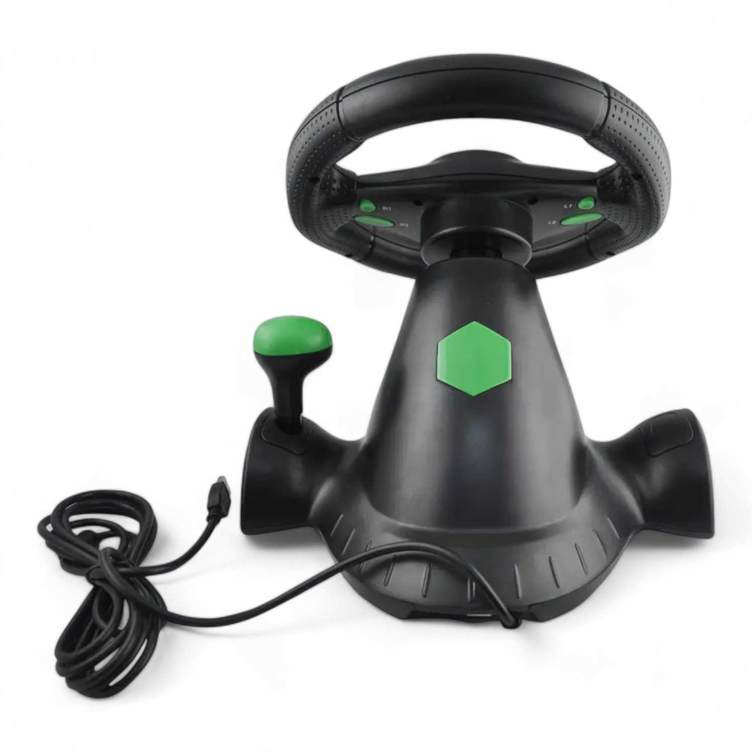 VOLANTE DINAX VT010 C/PEDALERA (PC, PS3, XBOX ONE, SWITCH)