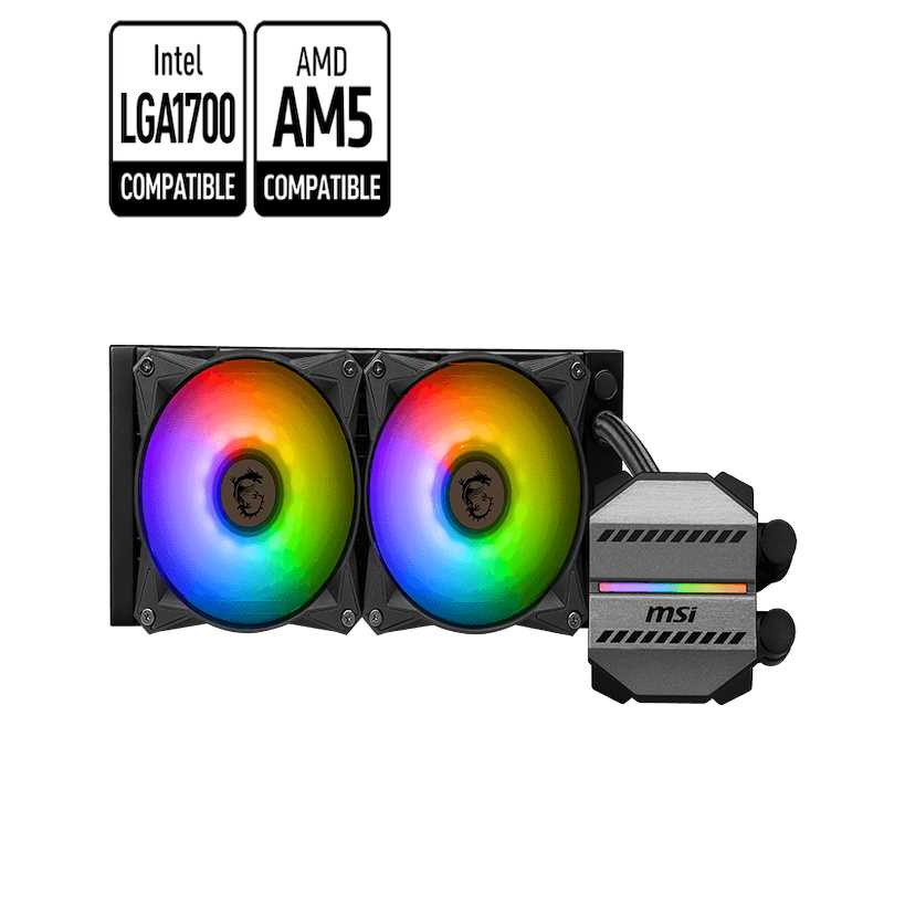 COOLER LIQUID MSI MAG M240 BLACK