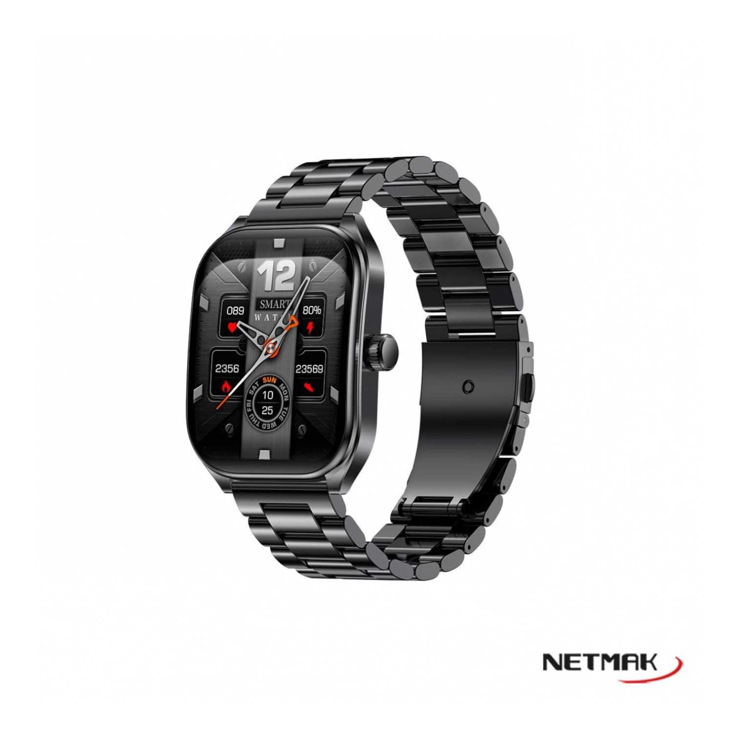 Smartwatch Bluetooth 2.01" Curvo 5.3 Netmak (NM-DYNAMIC)