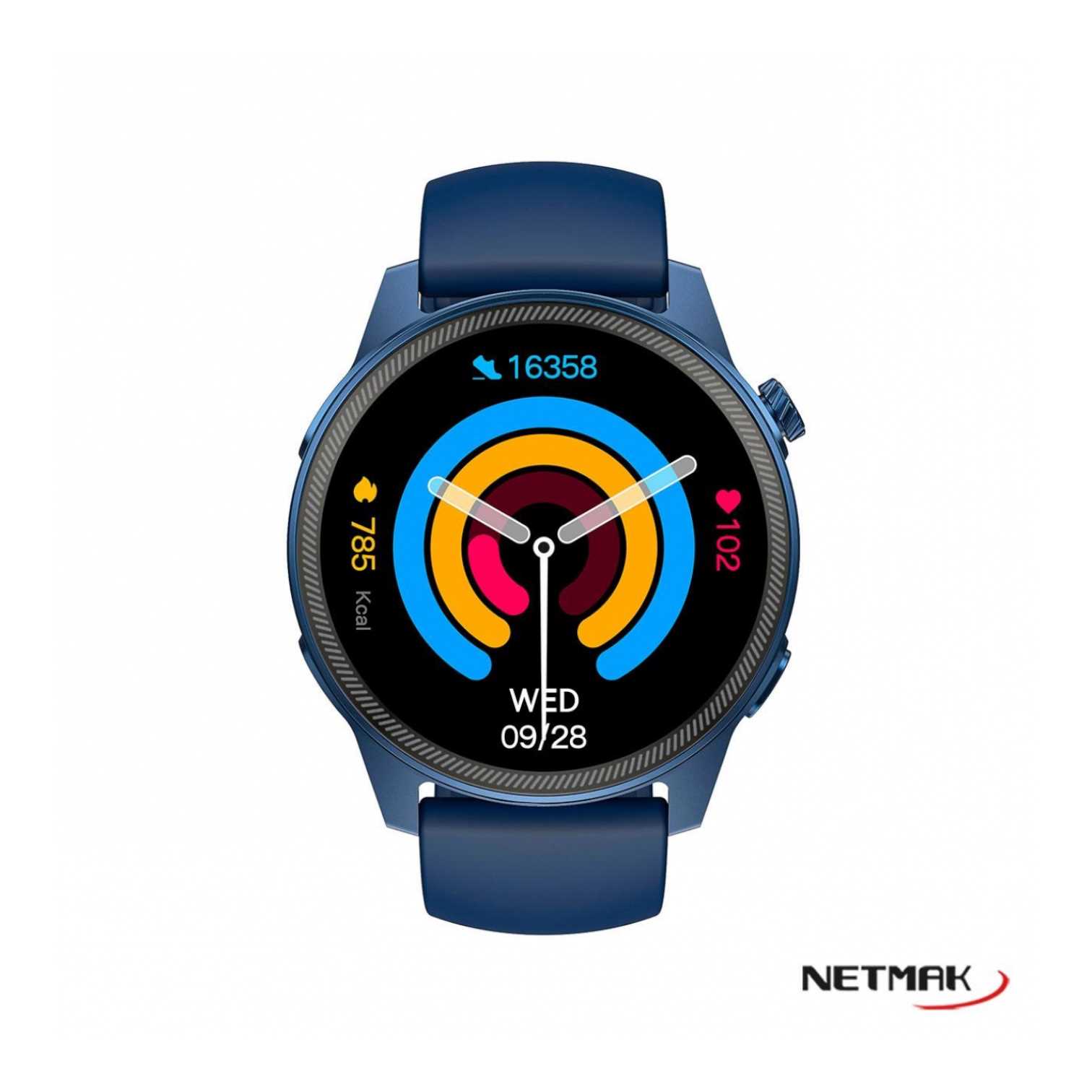 RELOJ SMARTWATCH NETMAK NM-ENERGY AZUL