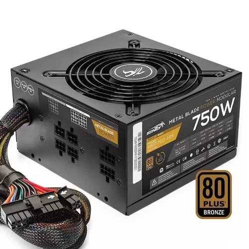 FUENTE PC 750W SENTEY 80+ BRONCE MBP750-GM SEMI MODULAR