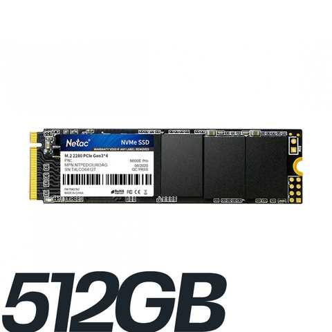 DISCO SOLIDO M.2 NVME GEN3 512GB NETAC N930E PRO 2280
