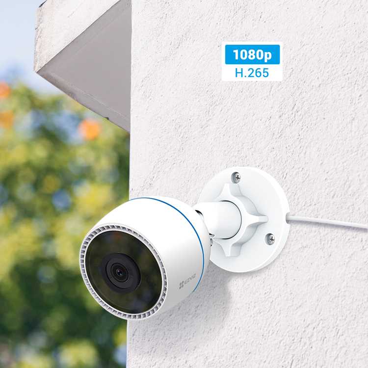 CAMARA IP WIFI EZVIZ EXTERIOR 2.8MM, IR 30M CS-C3TN-A0-1H2W