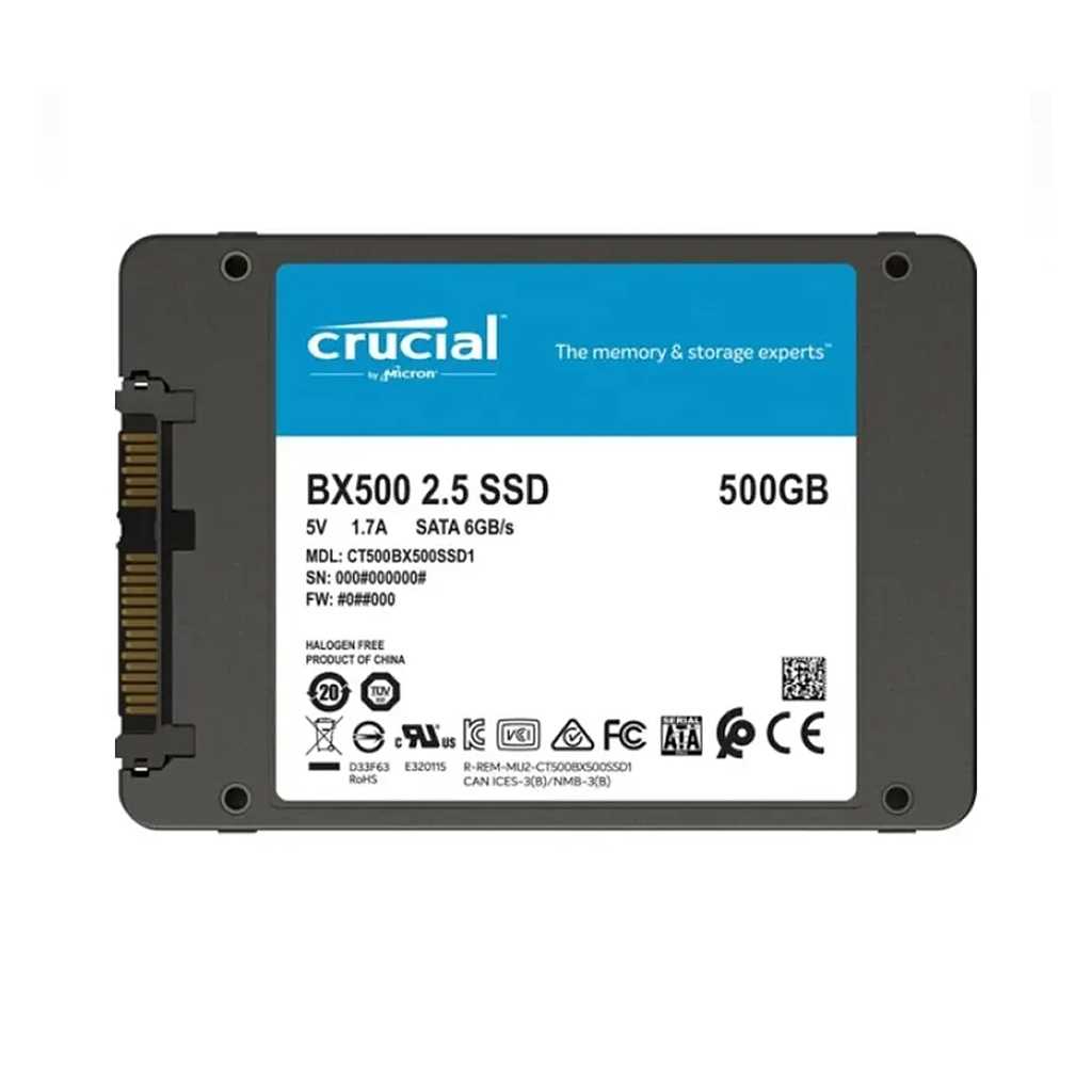 DISCO SOLIDO SSD 500GB SATA III CRUCIAL BX500