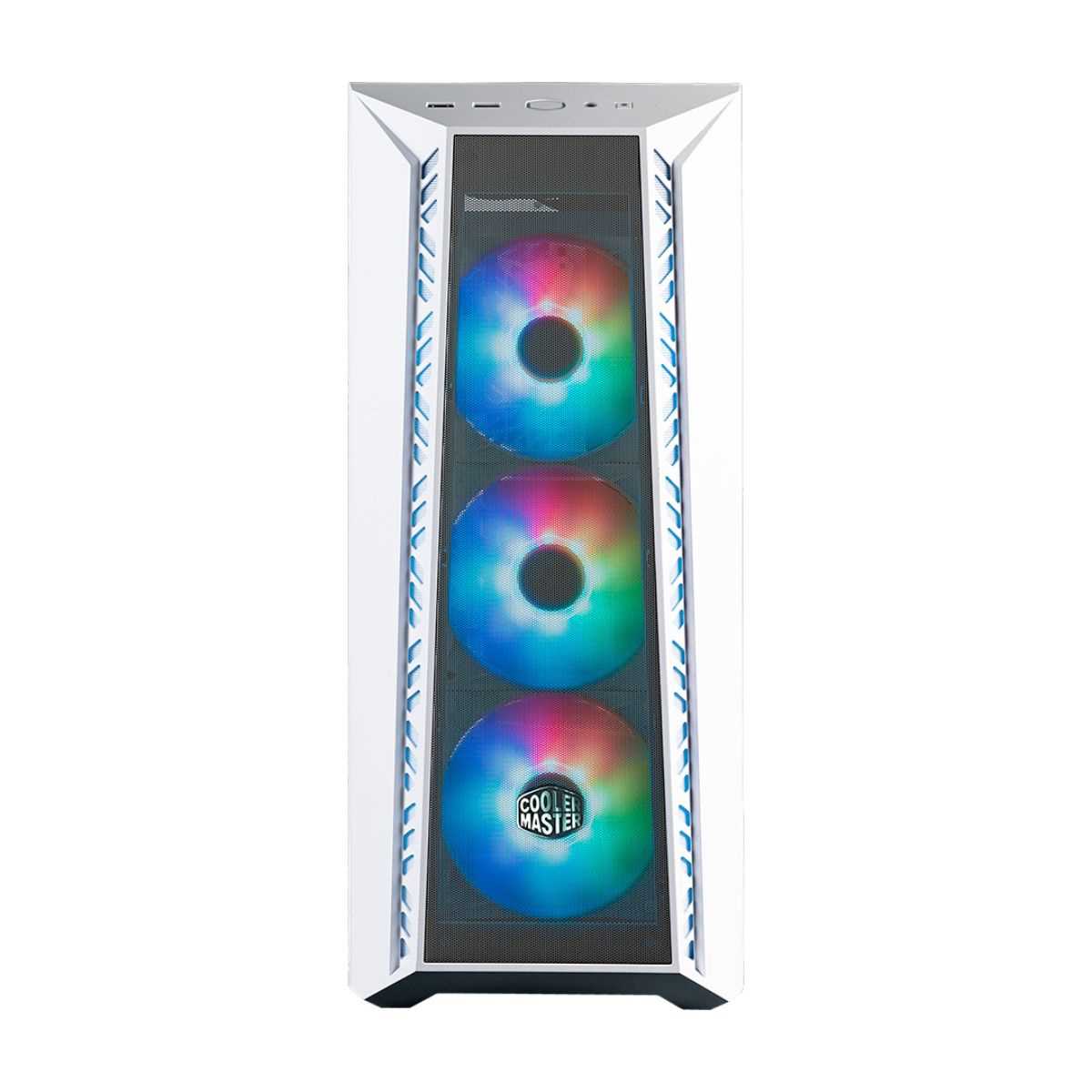 GABINETE COOLERMASTER MASTERBOX 520 MID-TOWER WHITE