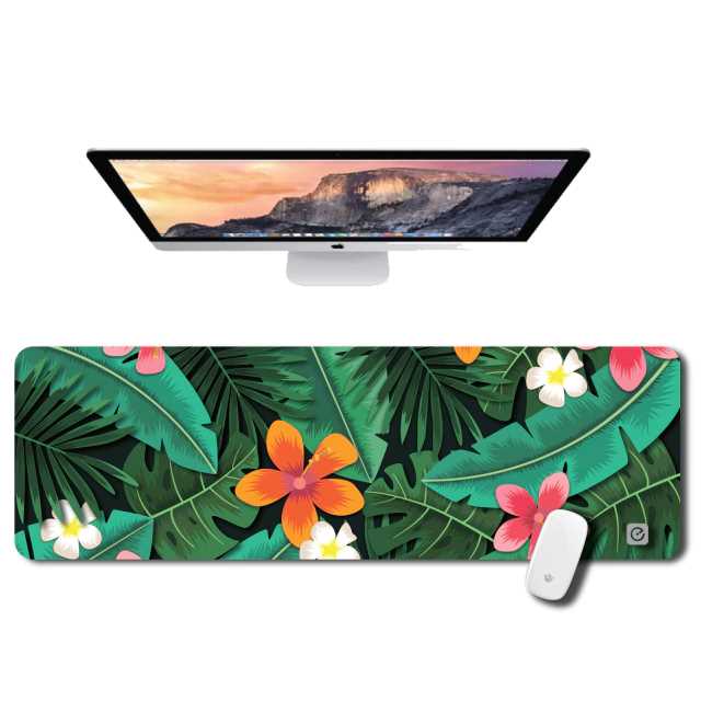PAD MOUSE CDTEK BIGG FLOWER POWER 90X28CM
