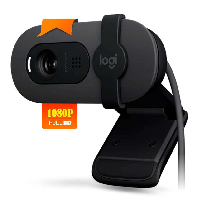 CAMARA WEB LOGITECH BRIO 100 GRAPHITE FULL HD