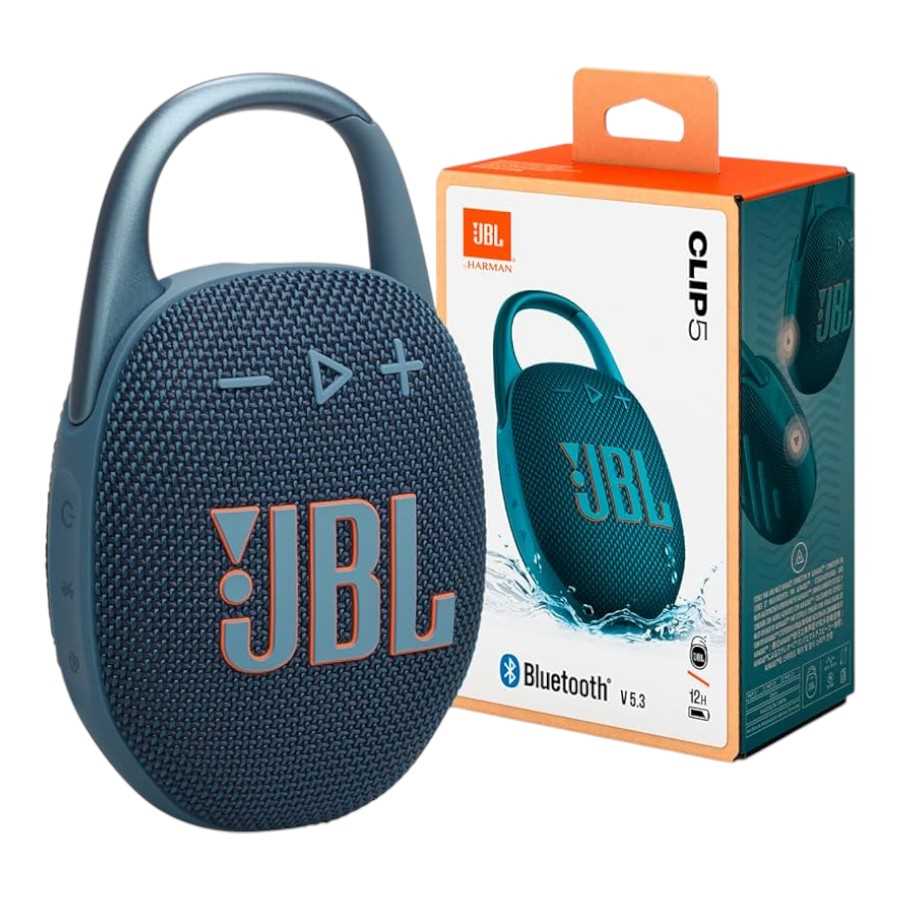 PARLANTE JBL BT CLIP 5 AZUL