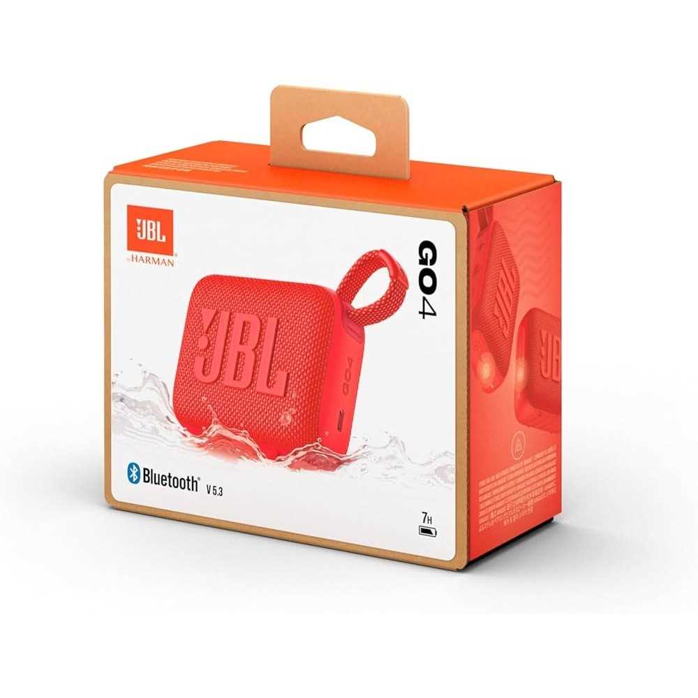 PARLANTE BT JBL GO 4 ROJO