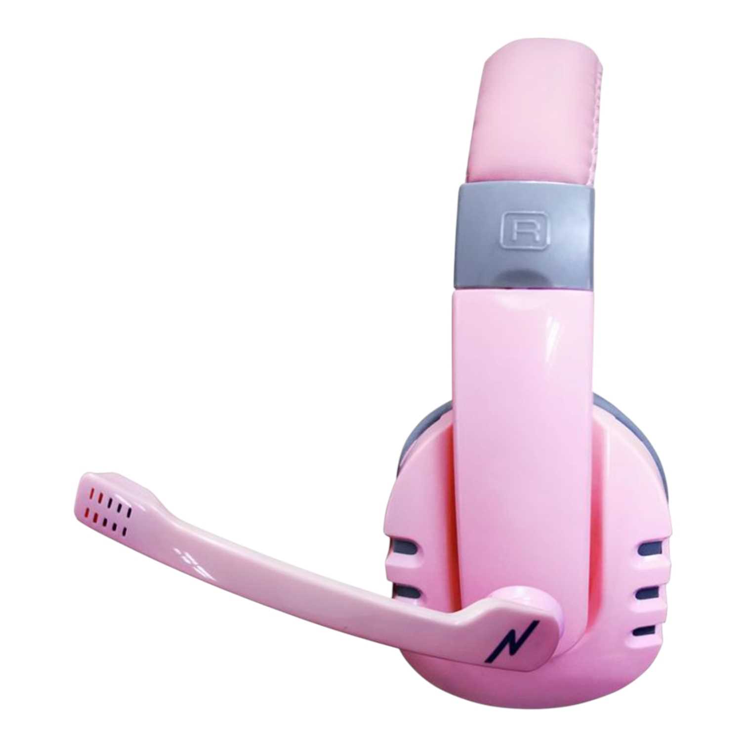 COMBO NOGANET NKB-411 4-EN-1 (TEC-MOUSE-PAD Y AURICULAR) ROSA