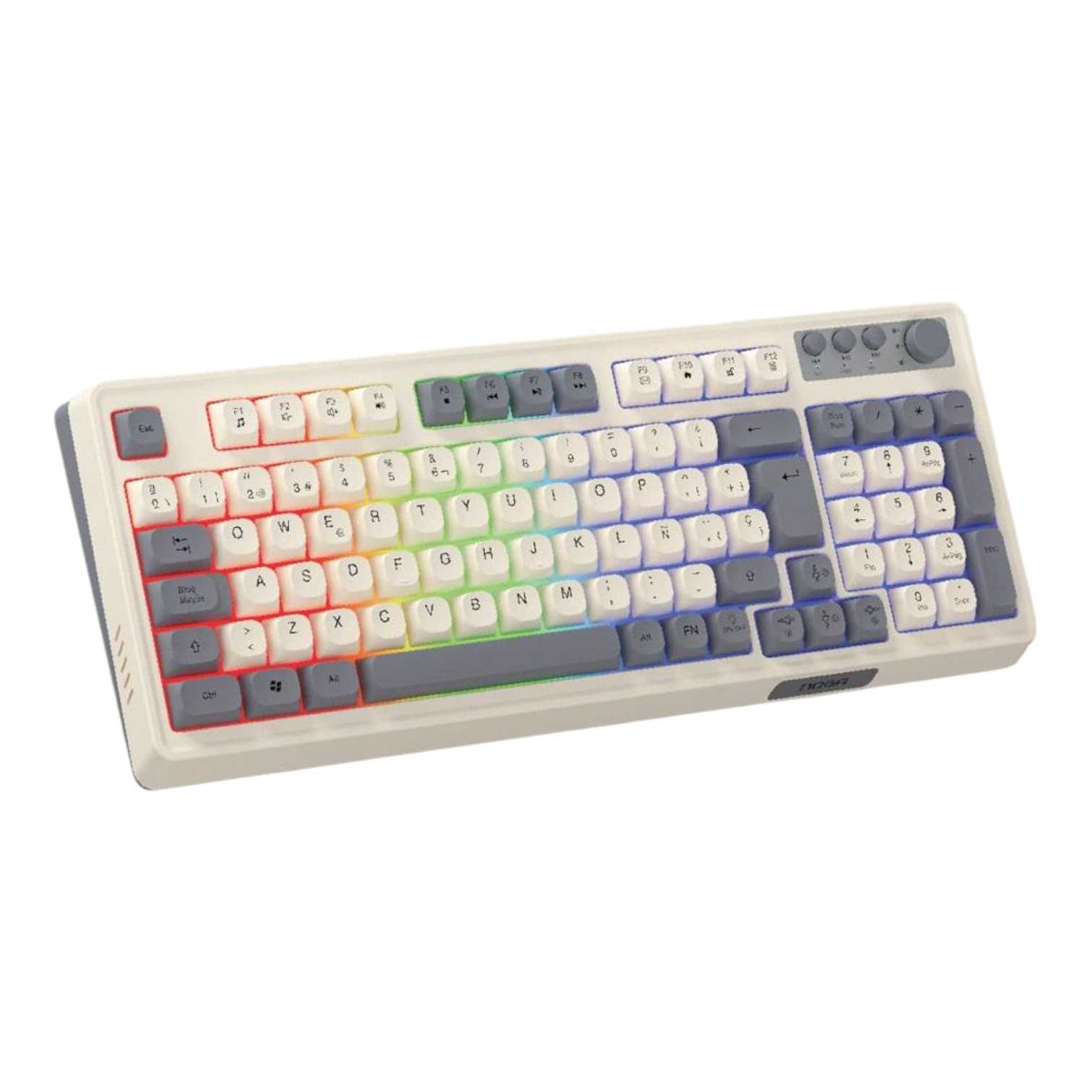 TECLADO NOGANET NKB-Q50 GRIS