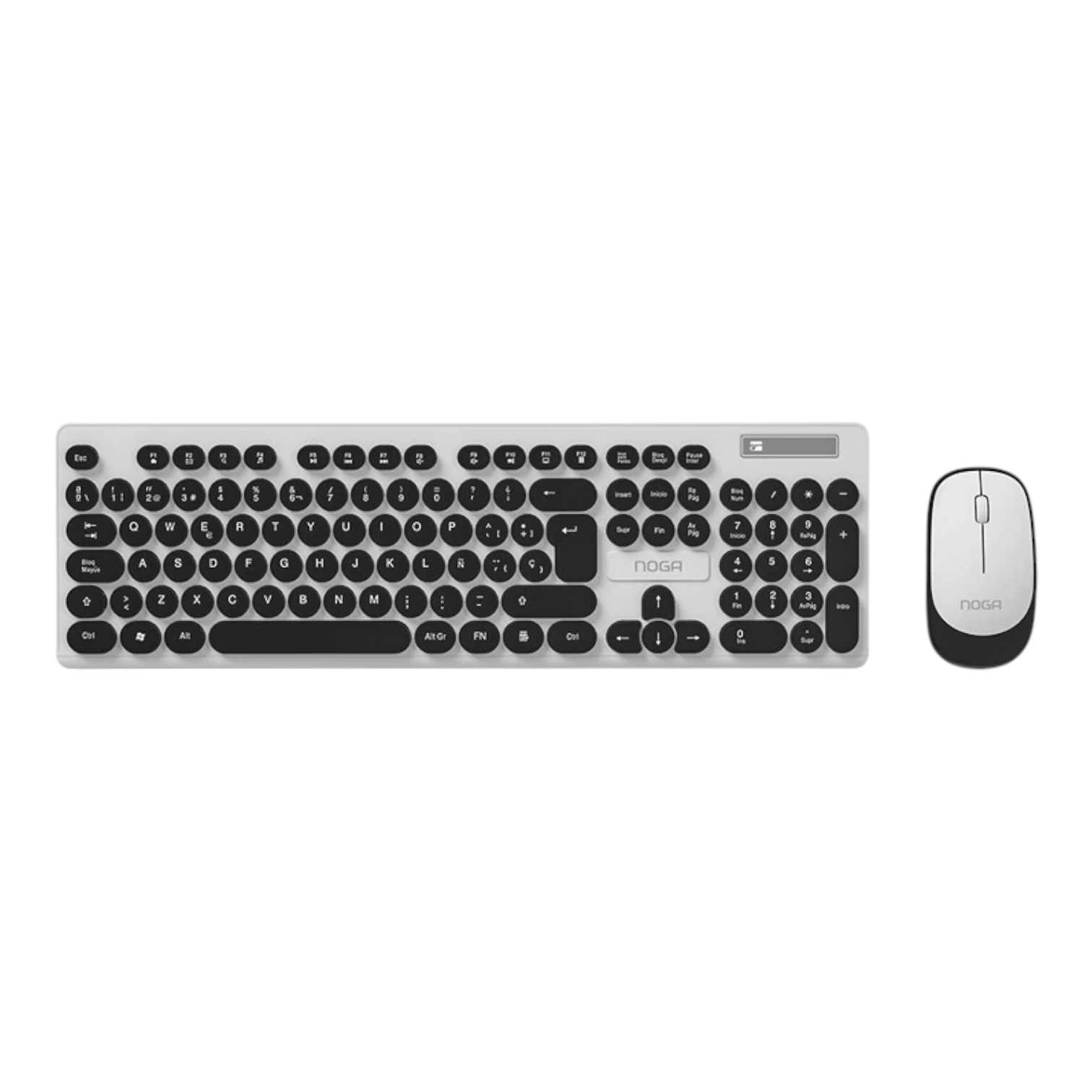 TECLADO Y MOUSE INALAMBRICO NOGANET NKB-S5800 NEGRO