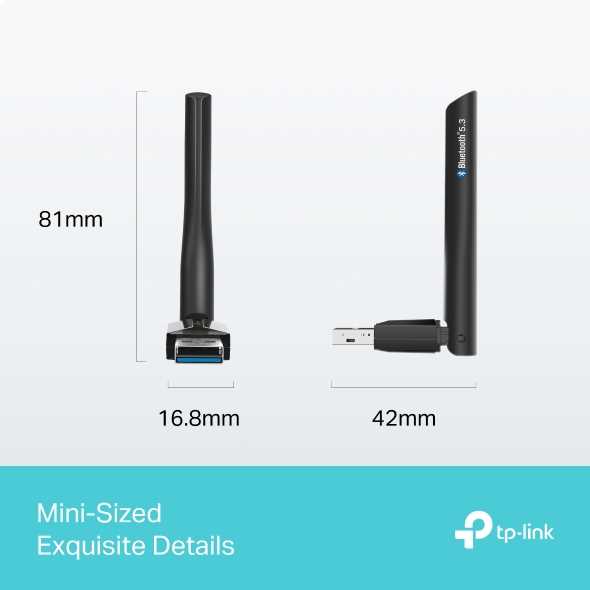 PUERTO BLUETOOTH 5.3 DATOS TP-LINK UB500 PLUS