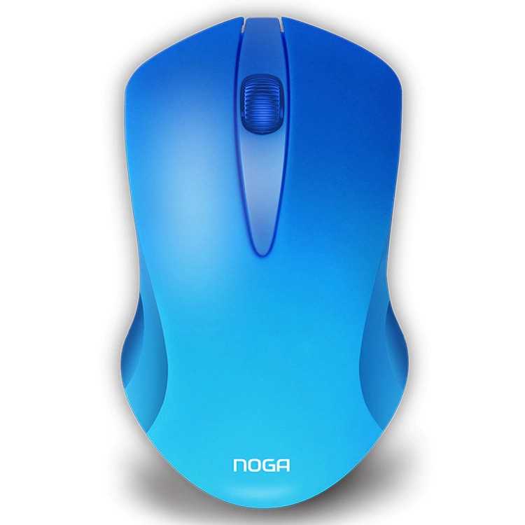 MOUSE NOGANET INALAMBRICO 2.4GHZ NGM-680 CELESTE