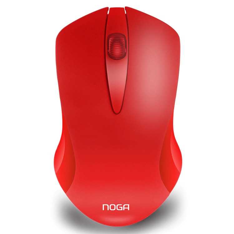 MOUSE NOGANET INALAMBRICO 2.4GHZ NGM-680 ROJO
