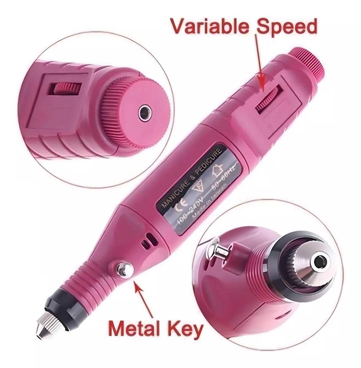 TORNO PULIDOR UÑAS RYR 50359