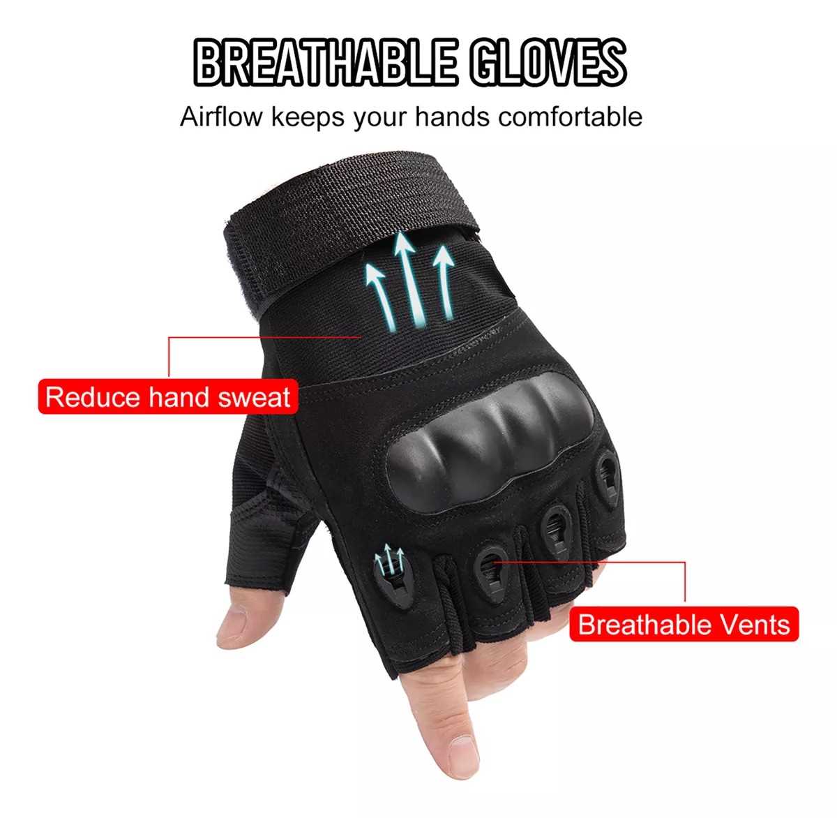 GUANTES FITNESS ALGODON C/GOMA