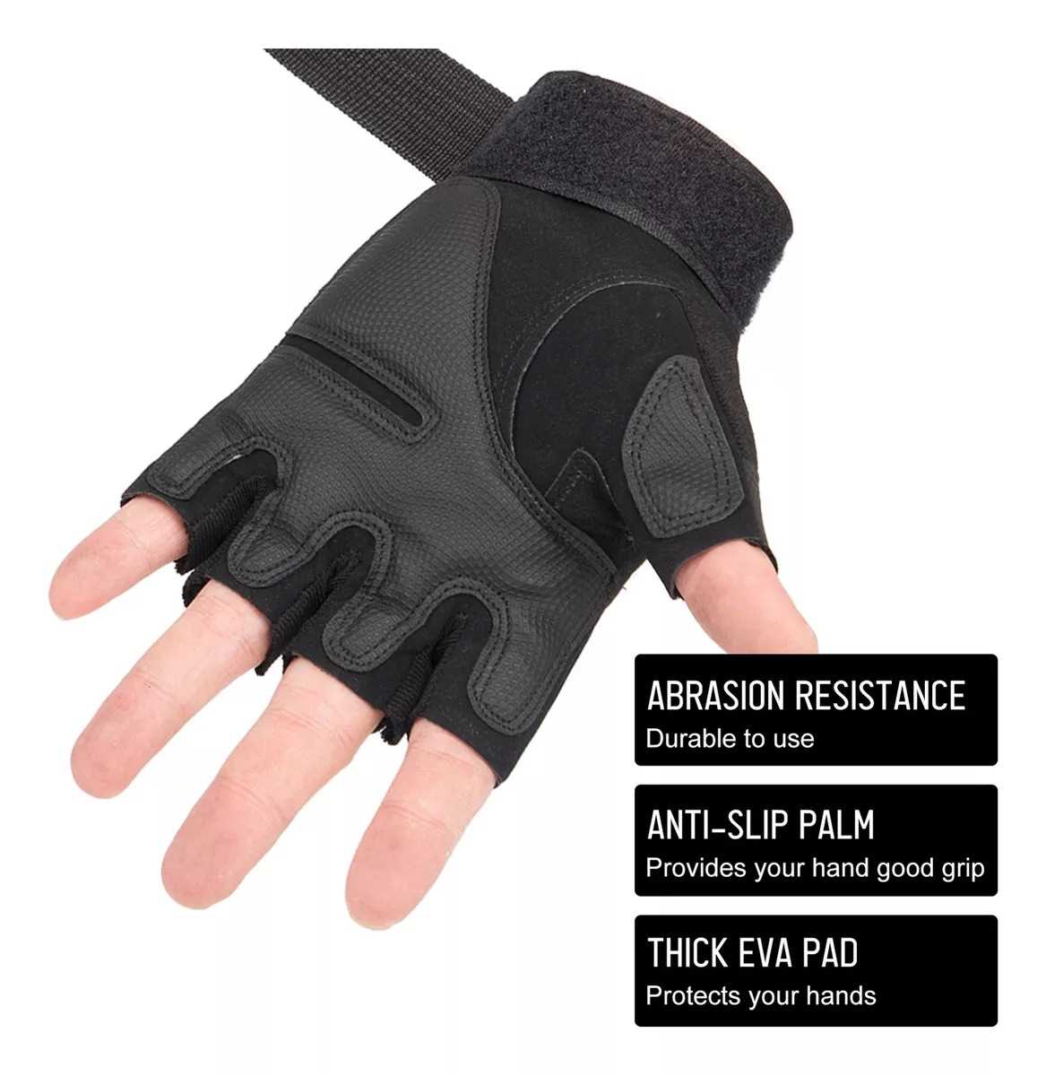 GUANTES FITNESS ALGODON C/GOMA