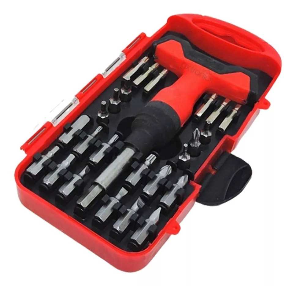 KIT DESTORNILLADOR 25 PIEZAS T-127