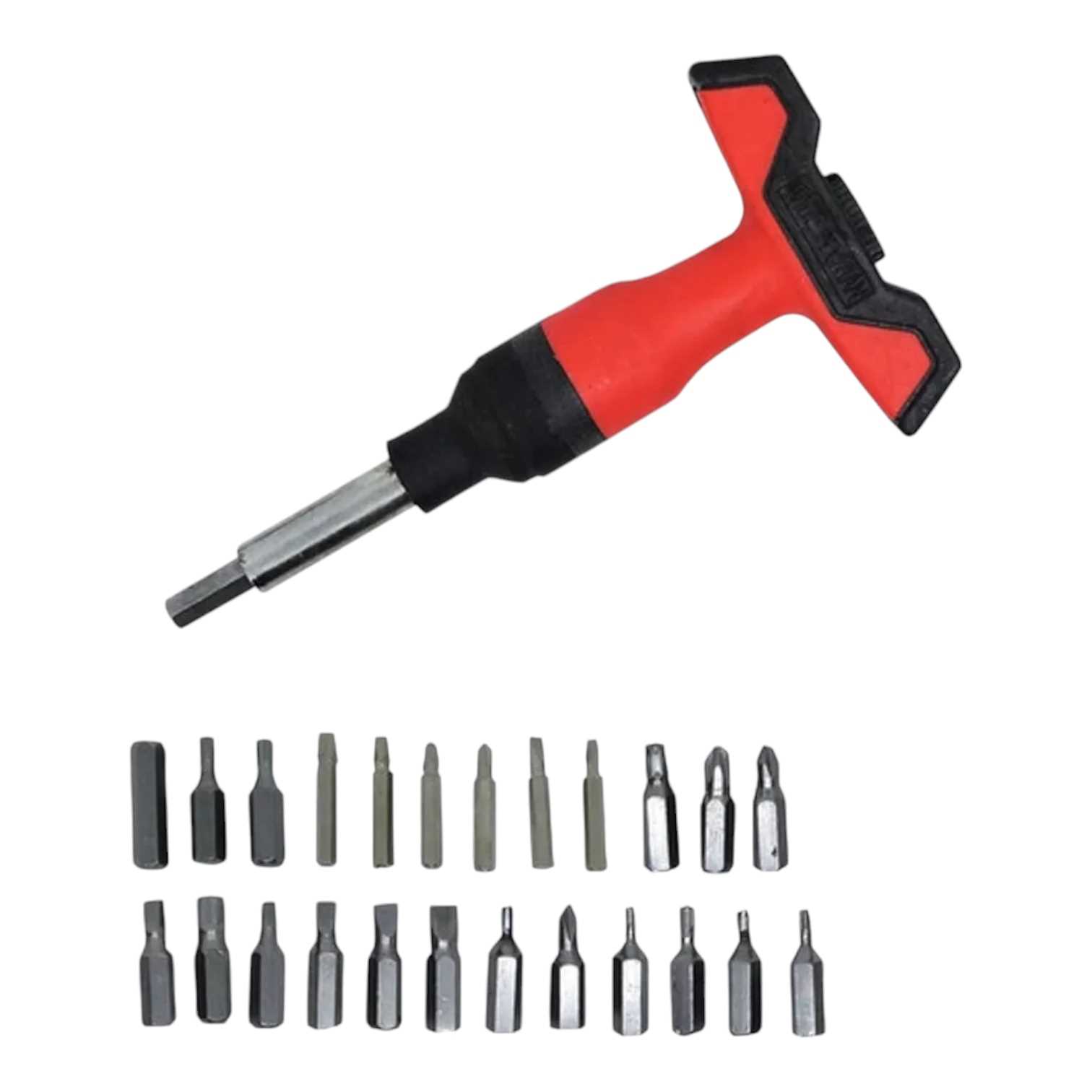 KIT DESTORNILLADOR 25 PIEZAS T-127