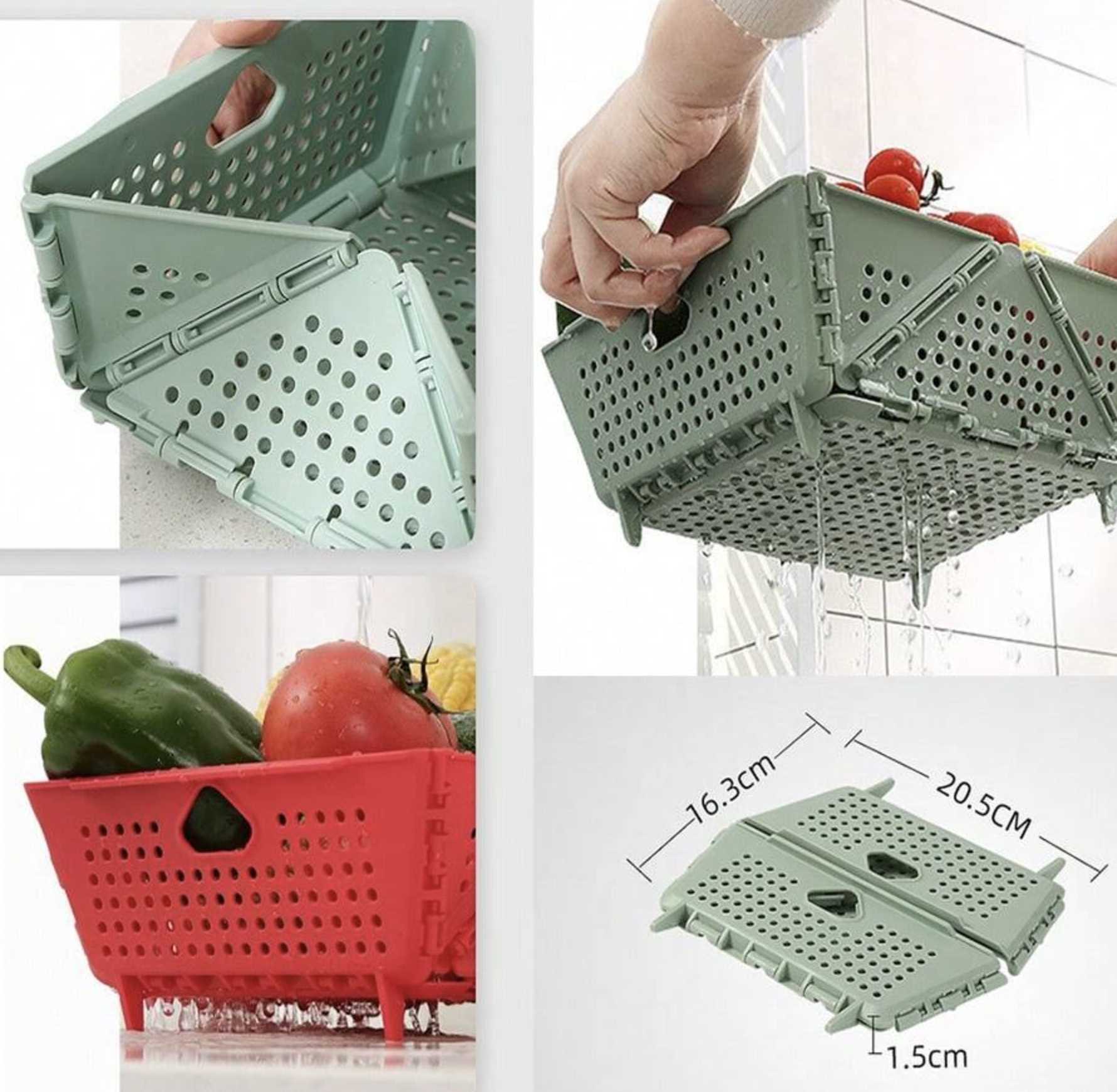 CESTA COLADOR D-513 PLEGABLE