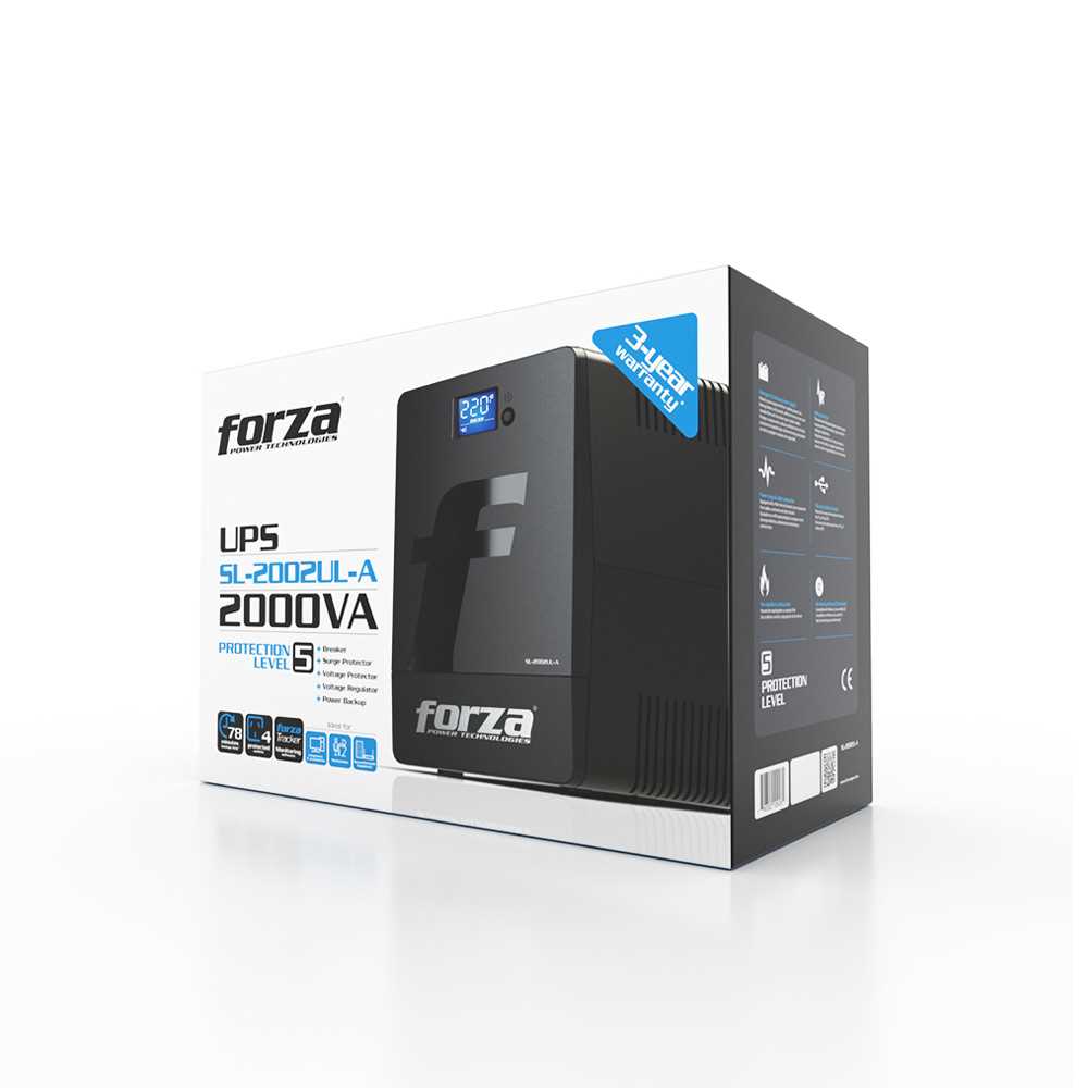 UPS FORZA INTERACTIVA 2000VA/1200W SL-2002UL-A