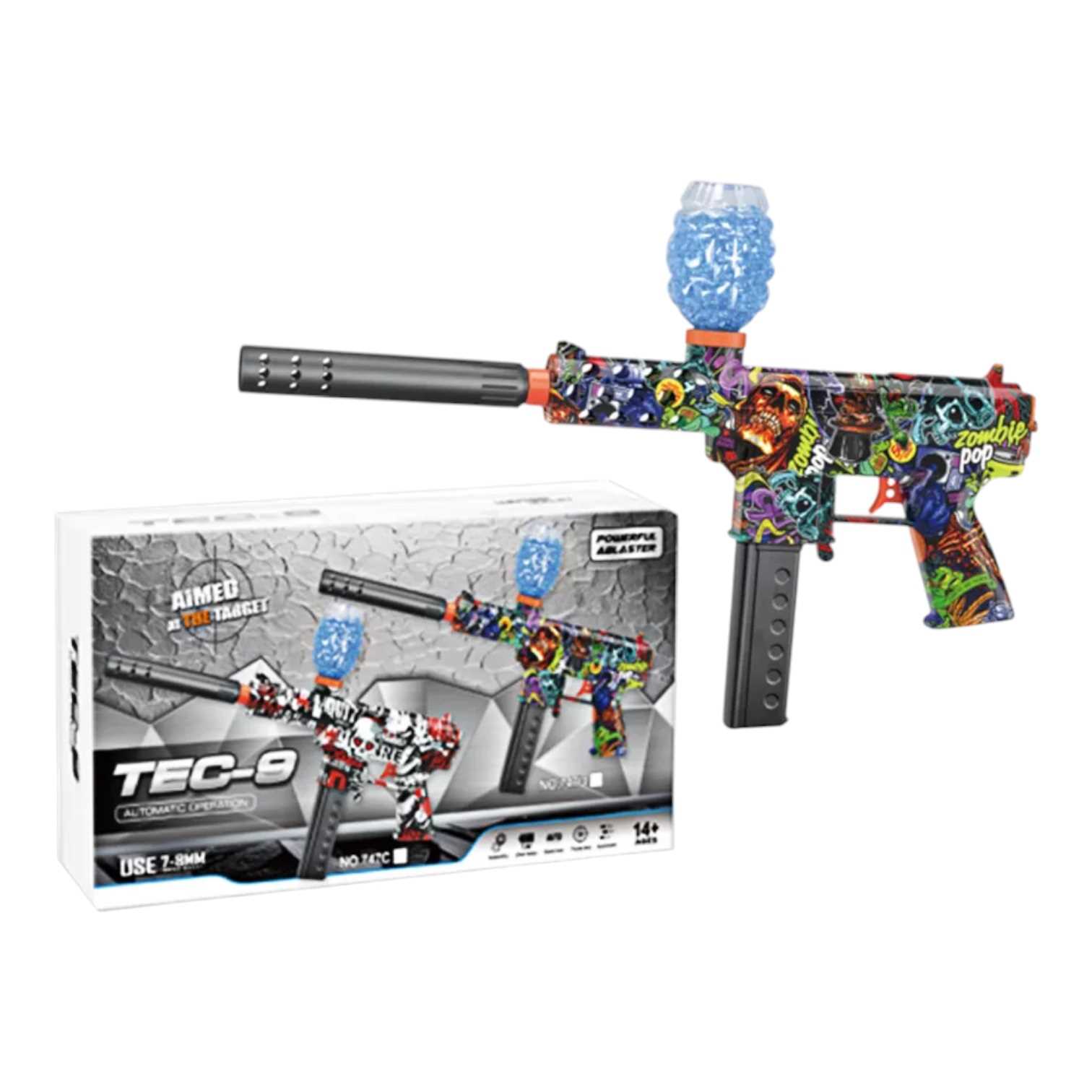 JUGUETE PISTOLA HIDROGEL MP5