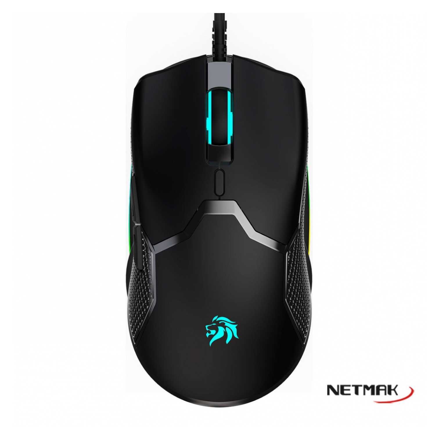 MOUSE NETMAK GAMER NM-GM57 6D RGB