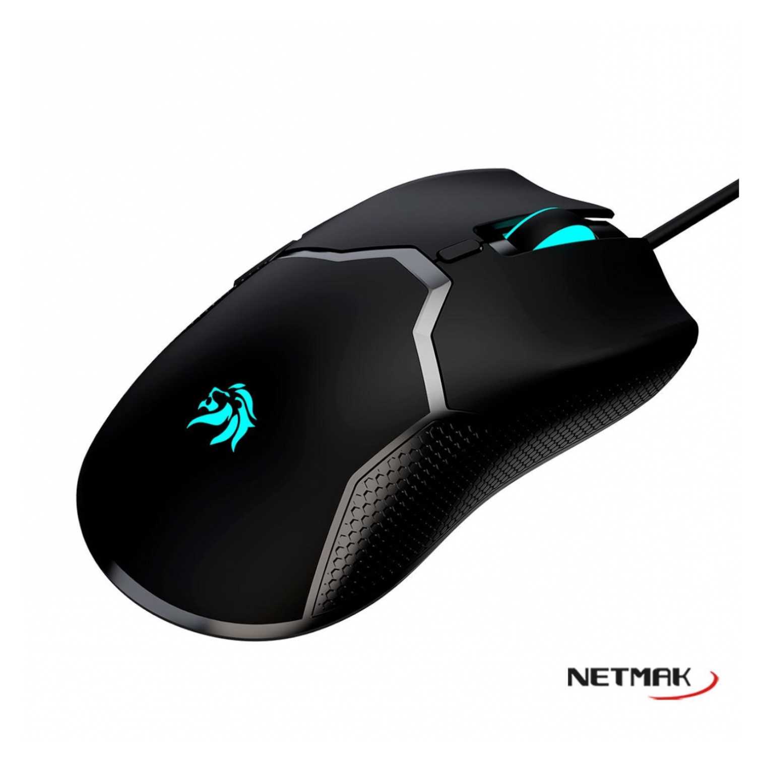 MOUSE NETMAK GAMER NM-GM57 6D RGB