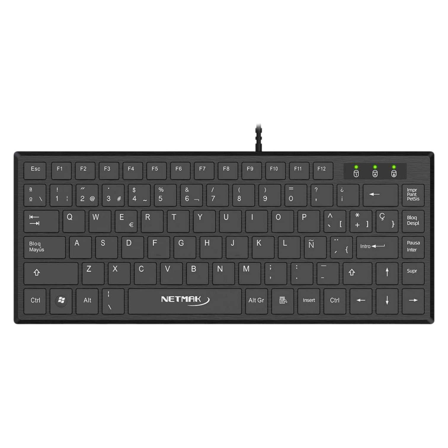 TECLADO NETMAK USB KB579 SLIM