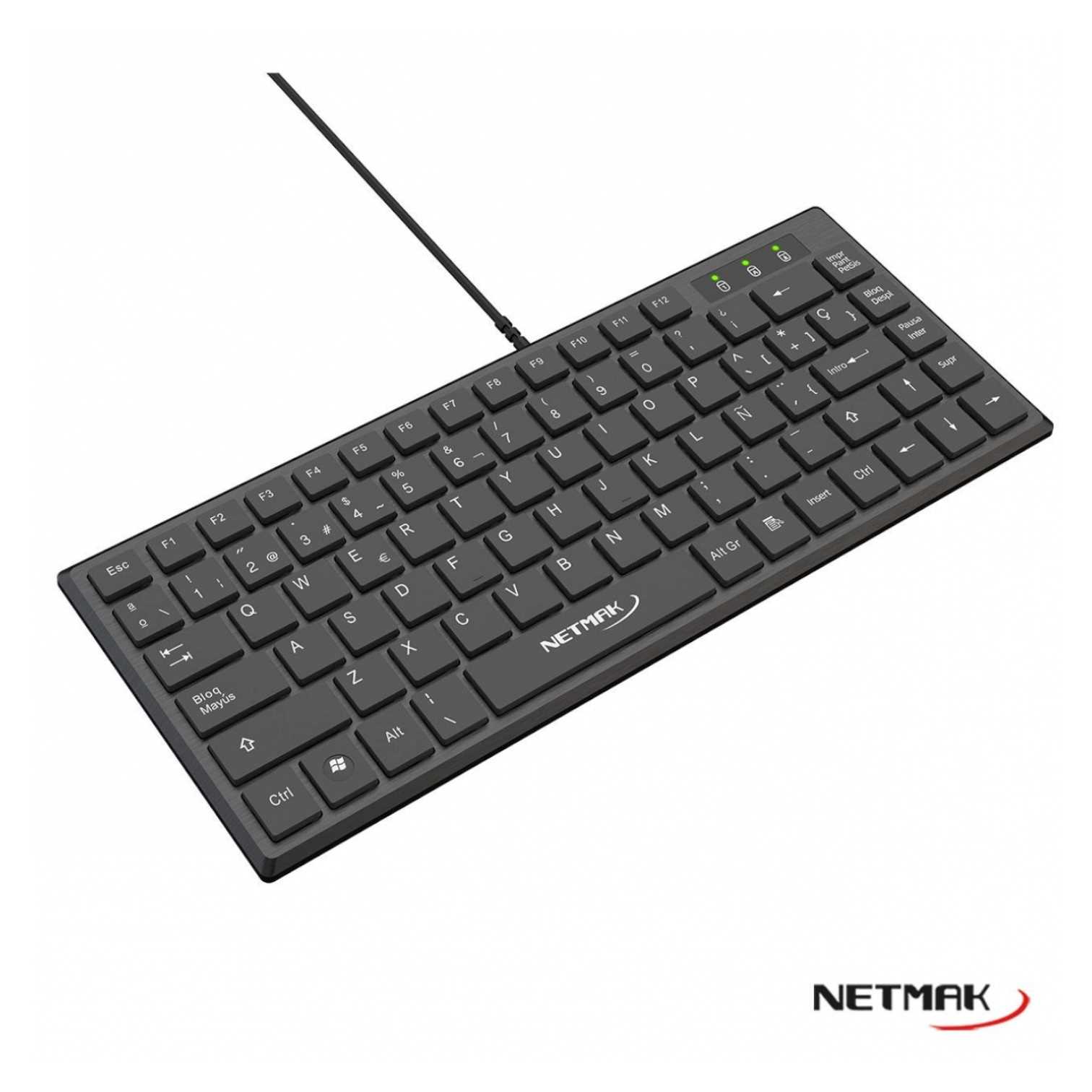 TECLADO NETMAK USB KB579 SLIM