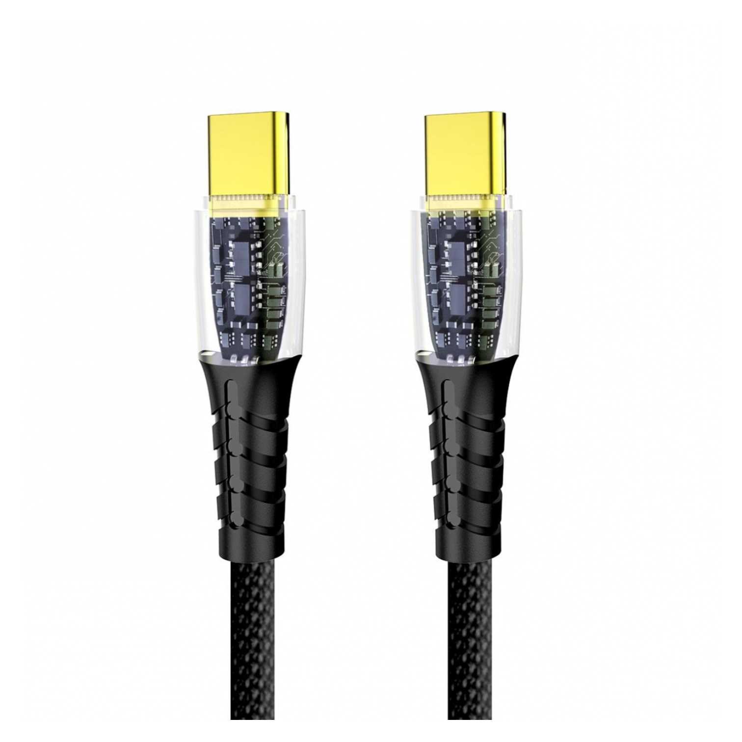 CABLE TIPO C A TIPO C NETMAK 60W 1M NM-122