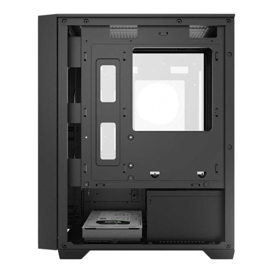 GABINETE SENTEY H12 6120-SF RGB BLACK 4FAN
