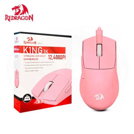 MOUSE REDRAGON KING M724 PINK