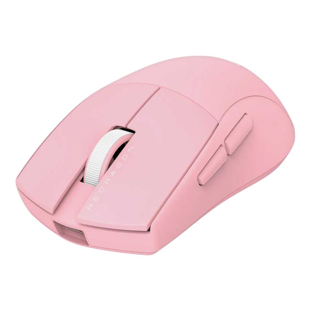 MOUSE REDRAGON KING PRO WIRELESS M916P-1K PINK