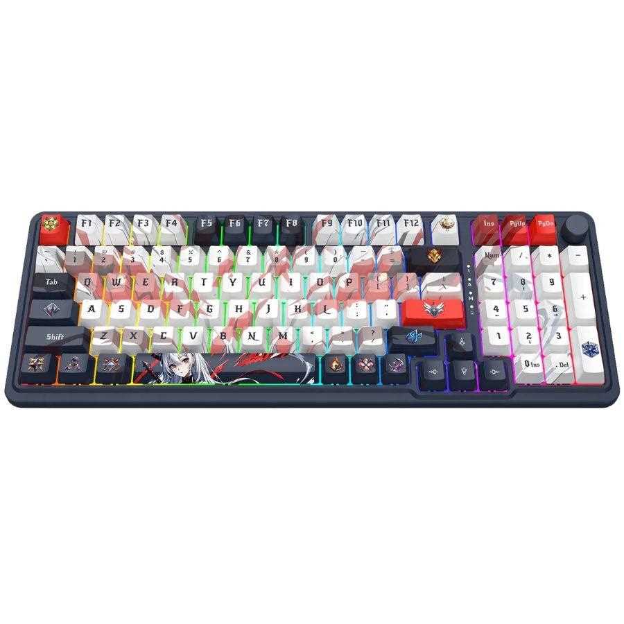 TECLADO REDRAGON EISA K686AK-RGB PRO EN ANIME (BLACK, WHITE)