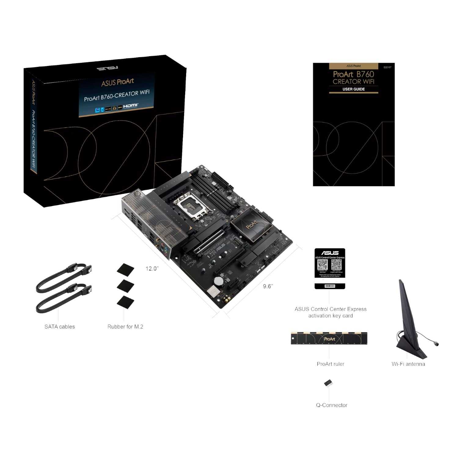PLACA MADRE ASUS PROART B760 CREATOR WIFI+BT S1700 DDR5
