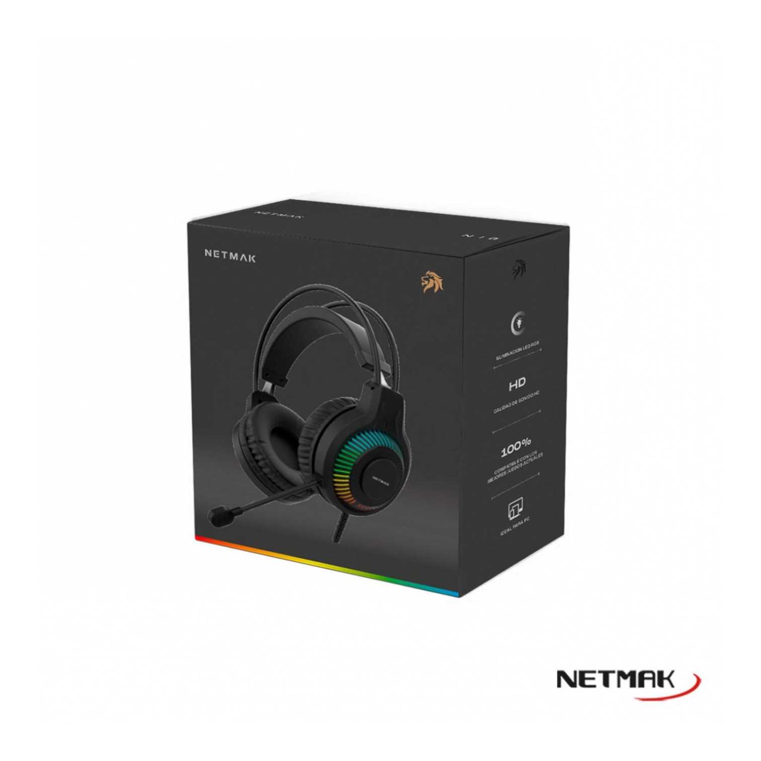 AURICULAR NETMAK VINCHA GAMER NM-N18